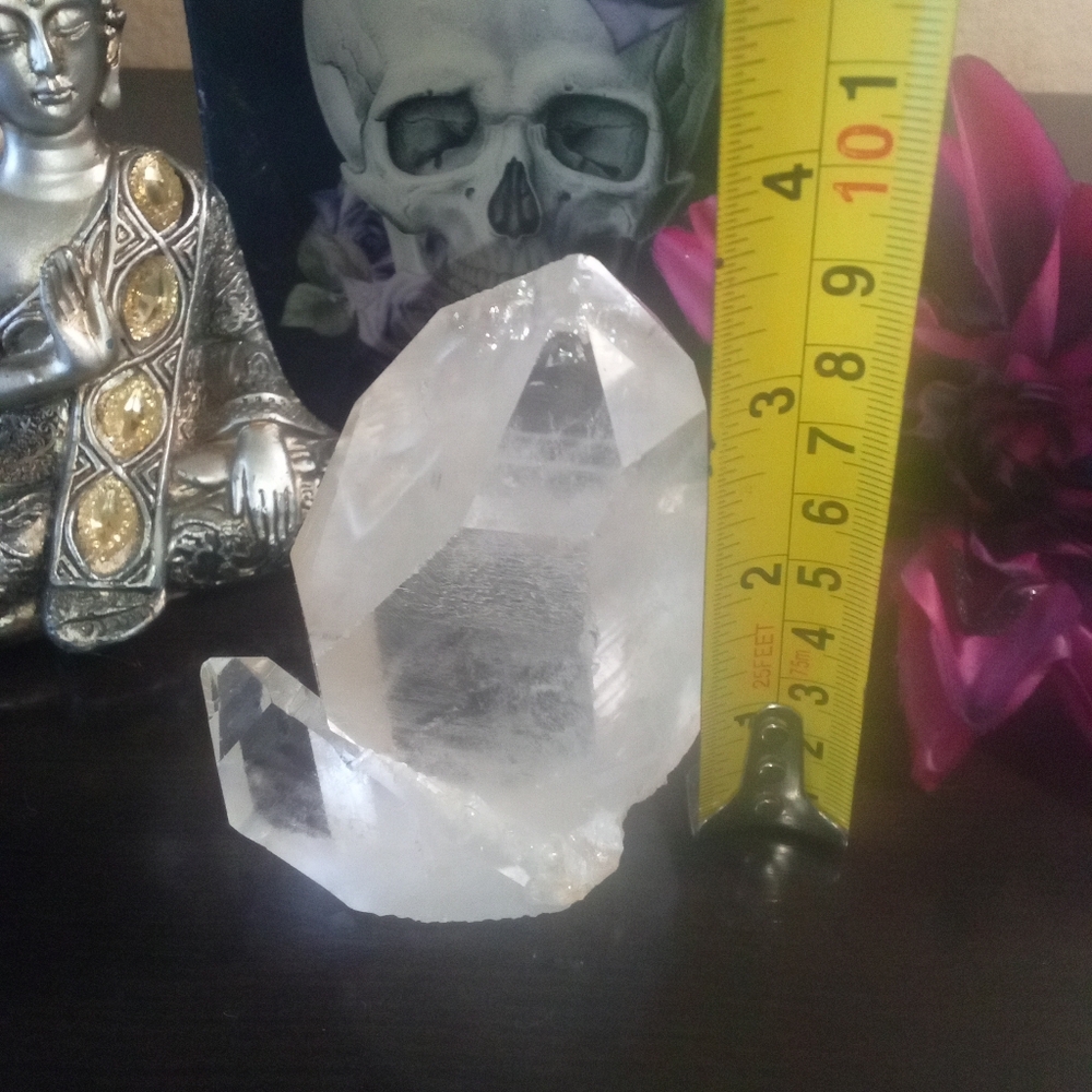 Clear Quartz Point From Brazil - Picture 14 of 15